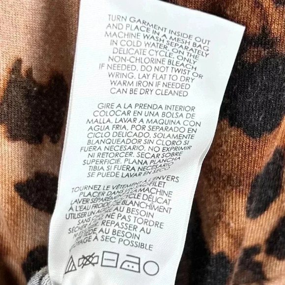 Cabi Selma Size Medium Leopard Print Dress Stretch Figure Flattering - Picture 12 of 12